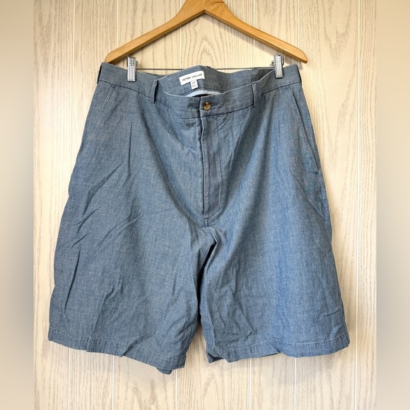 Peter Millar Chambray Indigo Shorts Size 44R NWOT - Picture 4 of 5